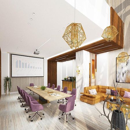 Velero Hotel Doha Lusail Exterior foto 3D rendering of a meeting room