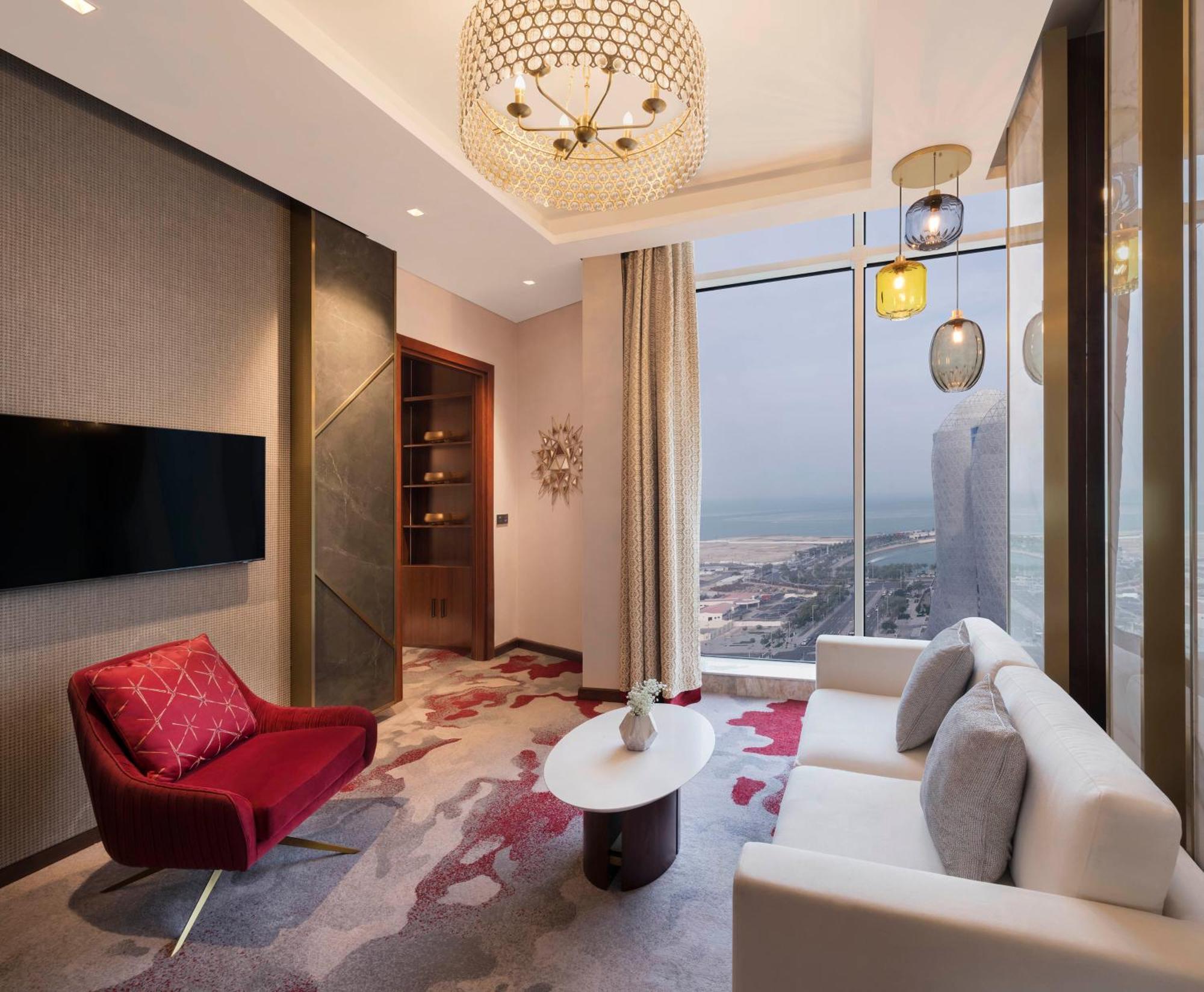 Velero Hotel Doha Lusail Exterior foto A suite at the hotel