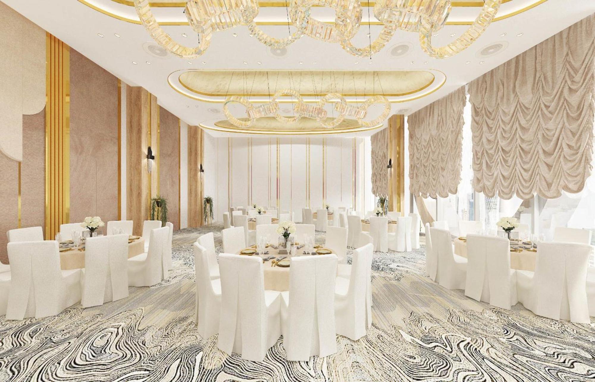 Velero Hotel Doha Lusail Exterior foto The ballroom
