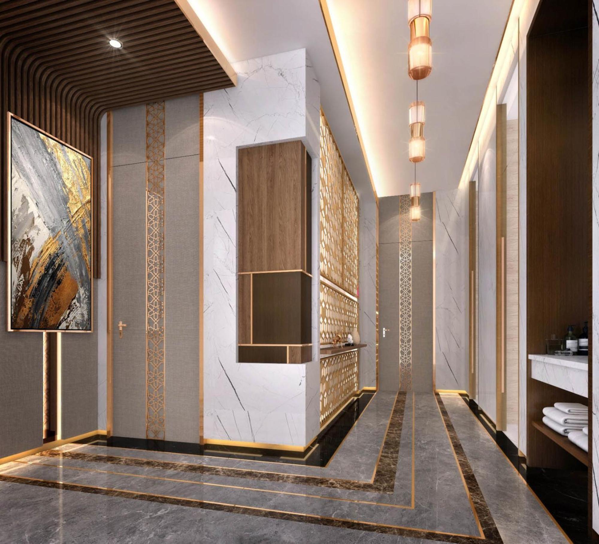 Velero Hotel Doha Lusail Exterior foto Interior of the hotel